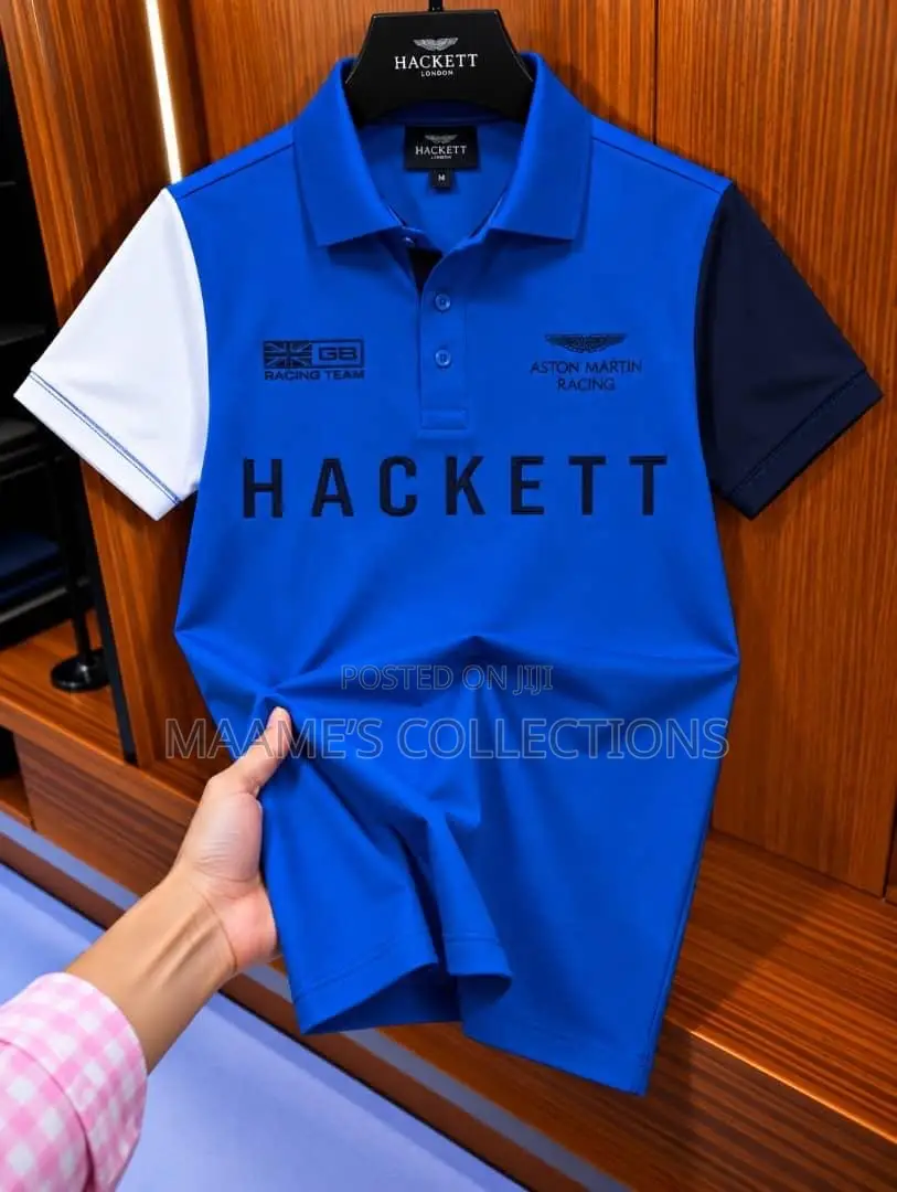 Men’s Hackett London Polo T-Shirt – Stylish Casual Wear