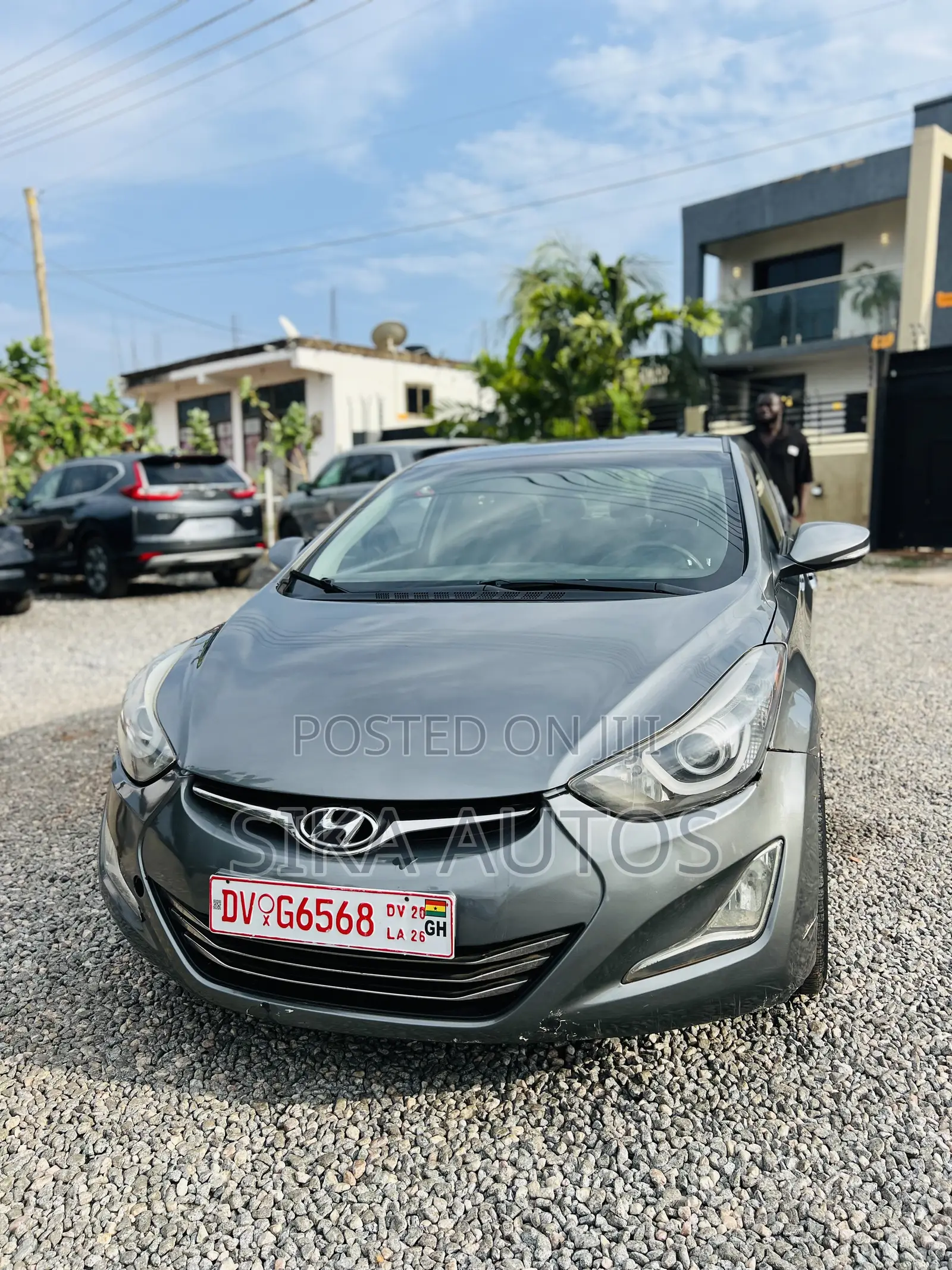 Hyundai Elantra Limited 4dr Sedan (1.8L 4cyl 6A) 2015 Gray
