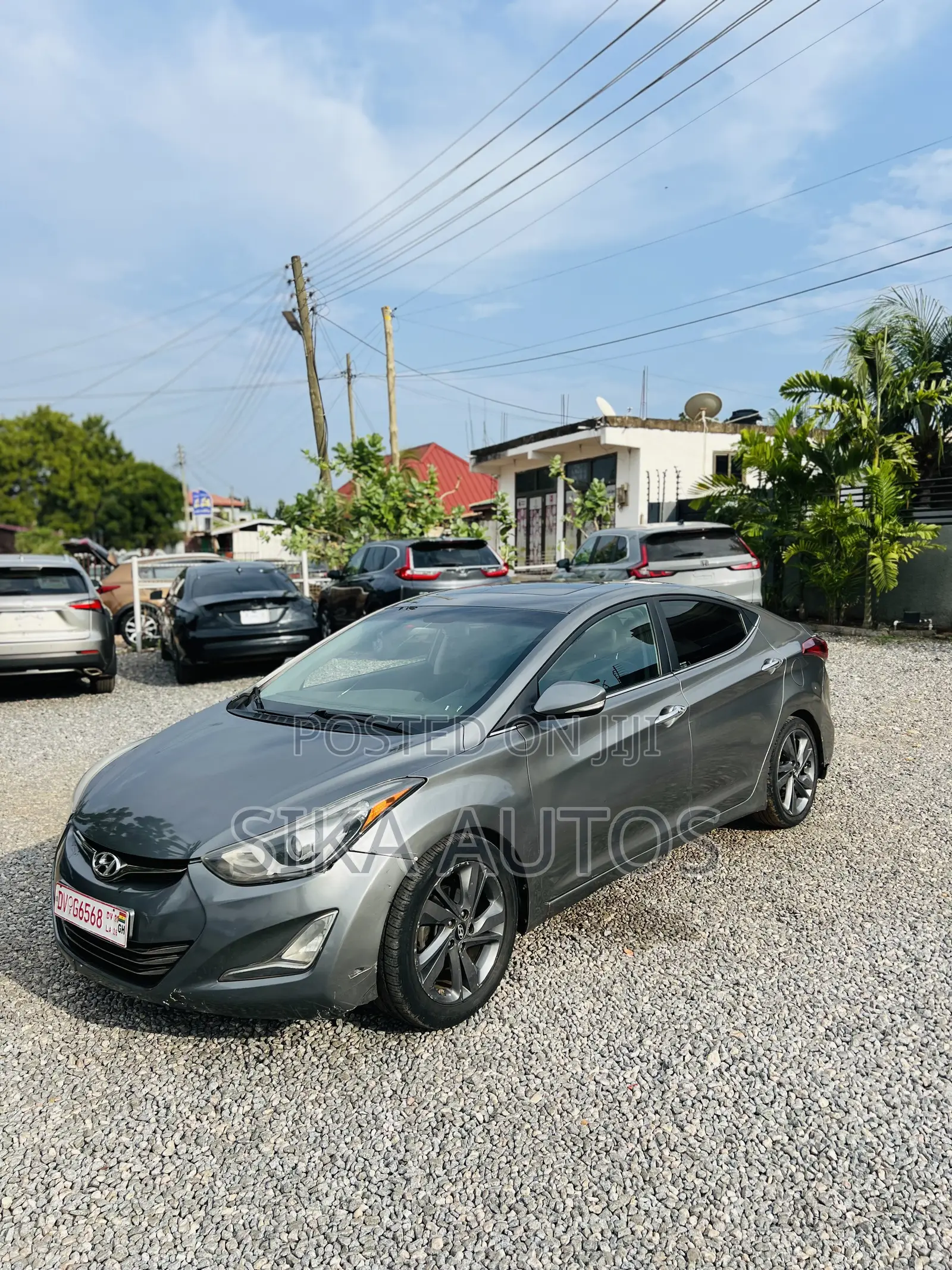Hyundai Elantra Limited 4dr Sedan (1.8L 4cyl 6A) 2015 Gray