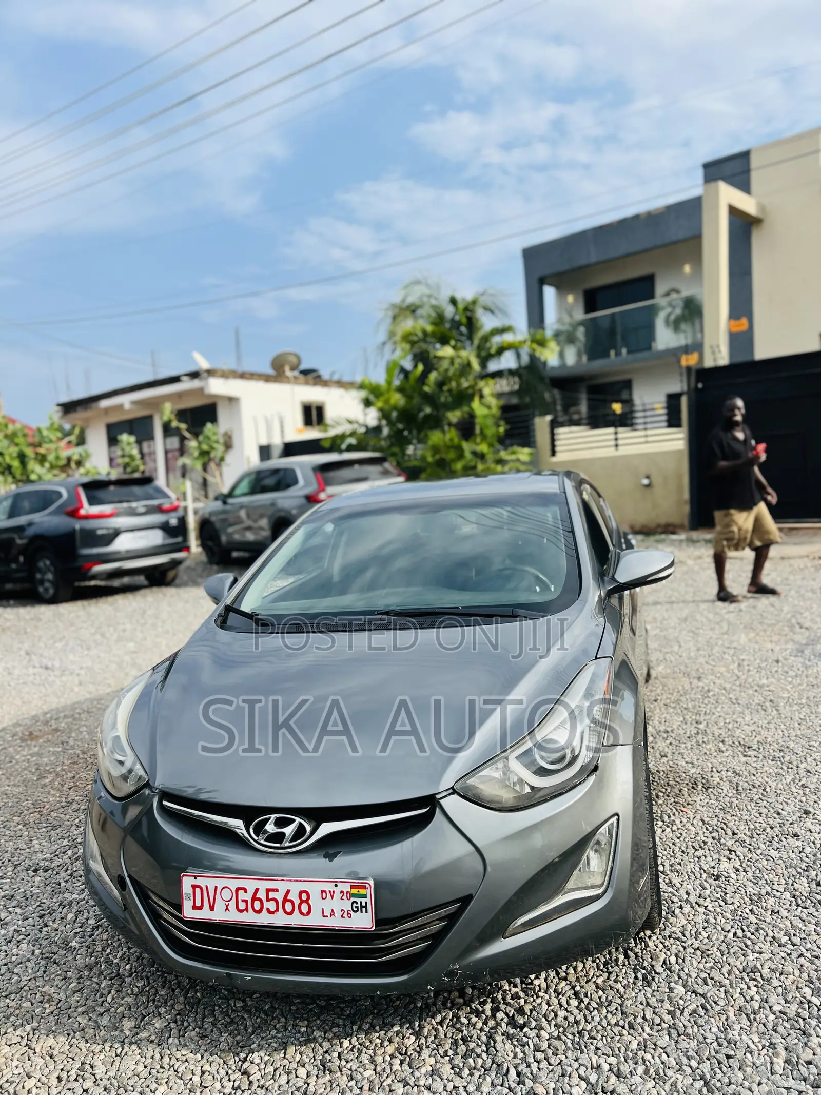 Hyundai Elantra Limited 4dr Sedan (1.8L 4cyl 6A) 2015 Gray