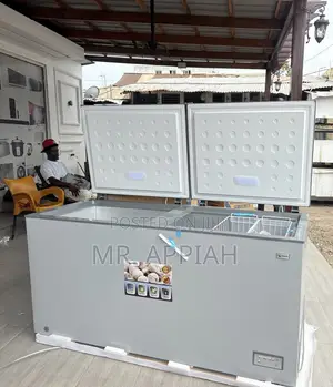 Double Door Top Opening Pearl 508L Chest Freezer(PCF-6040-1a)