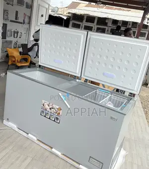 Double Door Top Opening Pearl 508L Chest Freezer(PCF-6040-1a)
