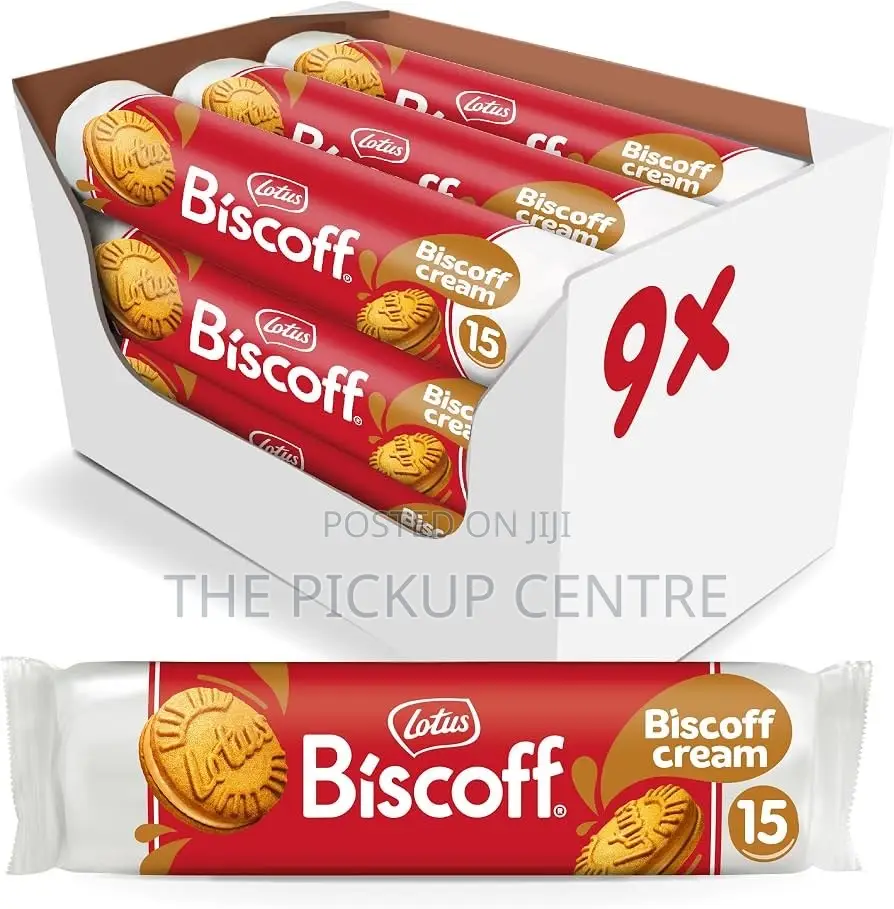 Lotus Biscoff Sandwich Cookies Biscoff Cream Filling | 9 X 150g/50each