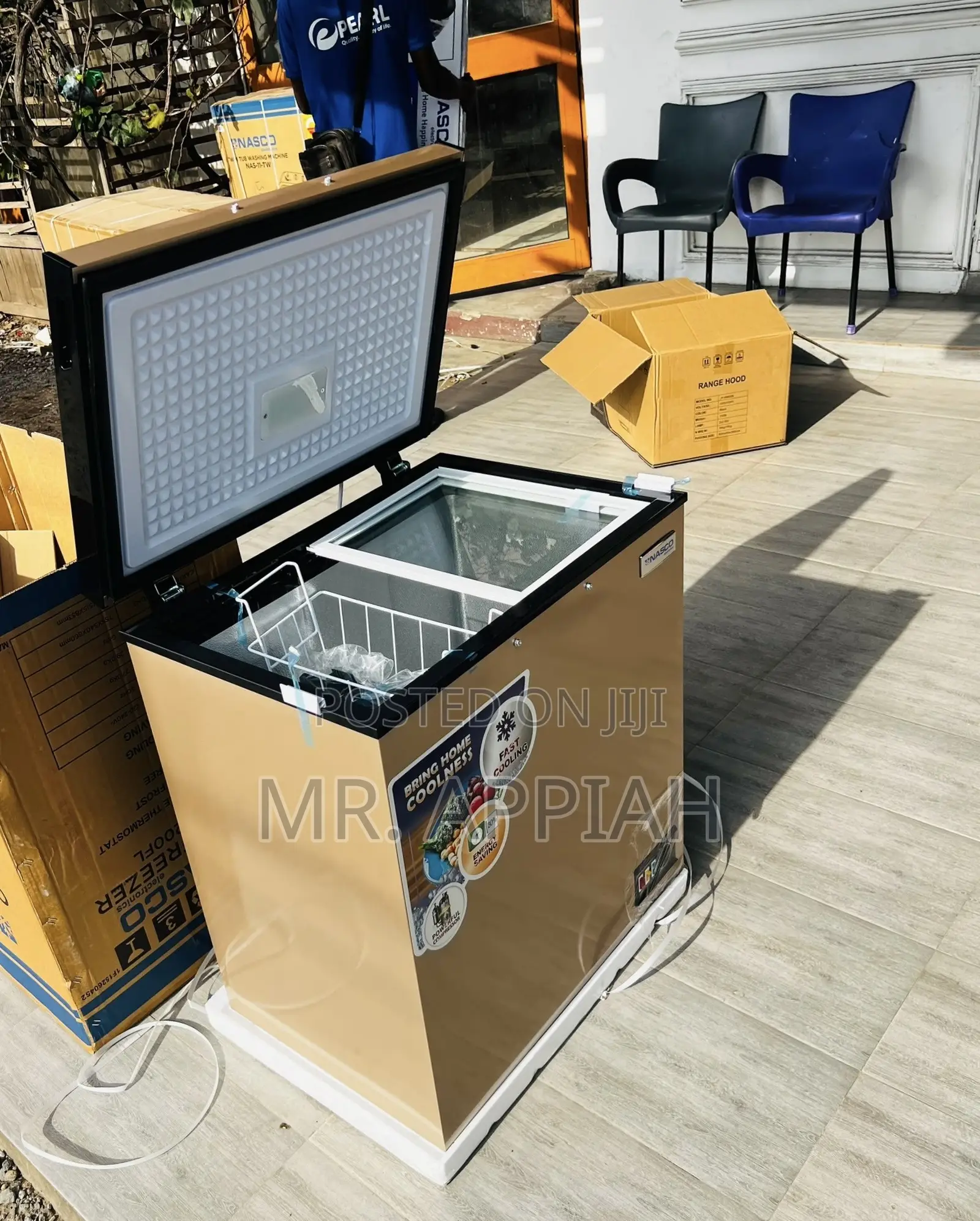 Fast Freezing Technology Nasco 150L Chest Freezer