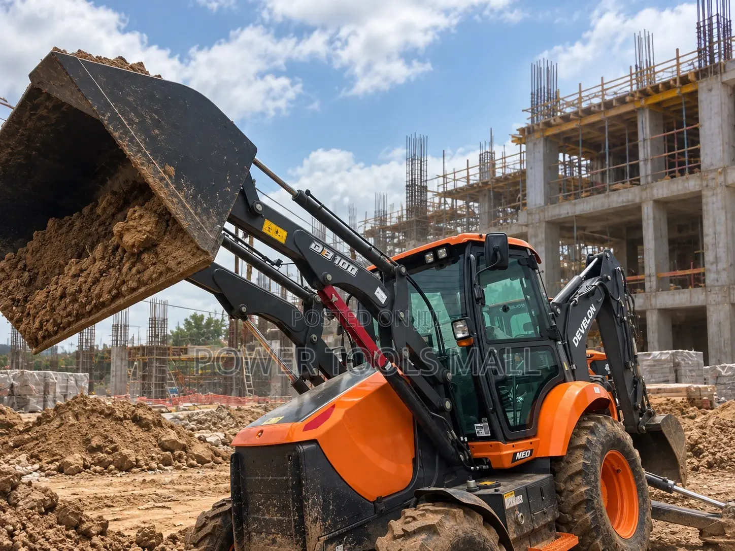 Develon Db100 Backhoe Loader