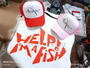 Fish on Hills T-Shirt and Cap Clothings