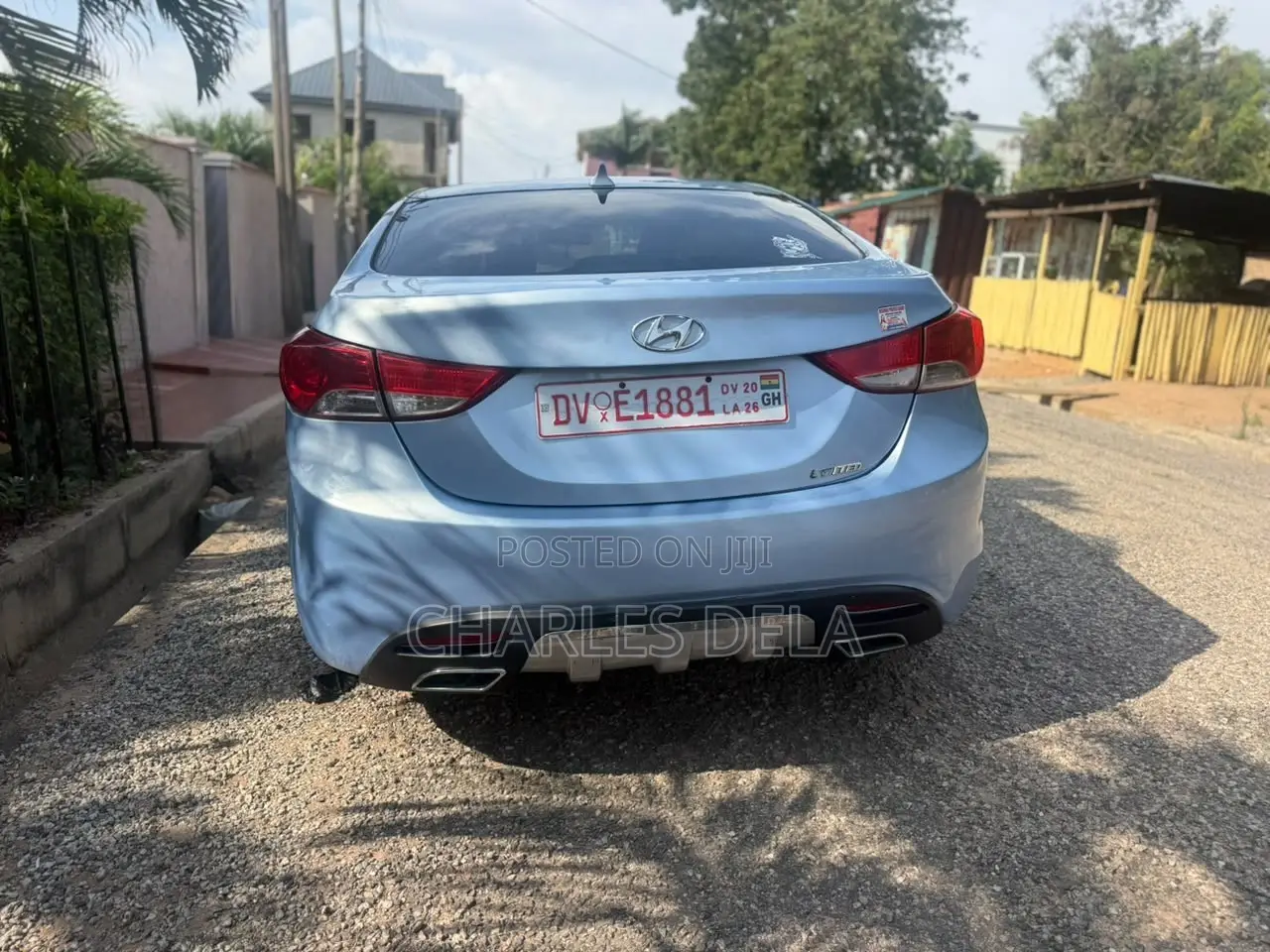 Hyundai Elantra Limited Sedan FWD (1.8L 4cyl 6A) 2013 Blue