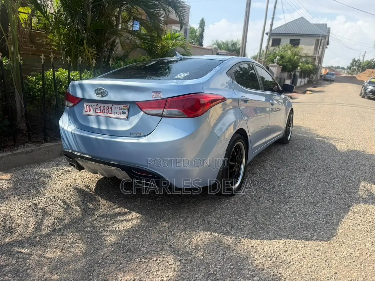 Hyundai Elantra Limited Sedan FWD (1.8L 4cyl 6A) 2013 Blue