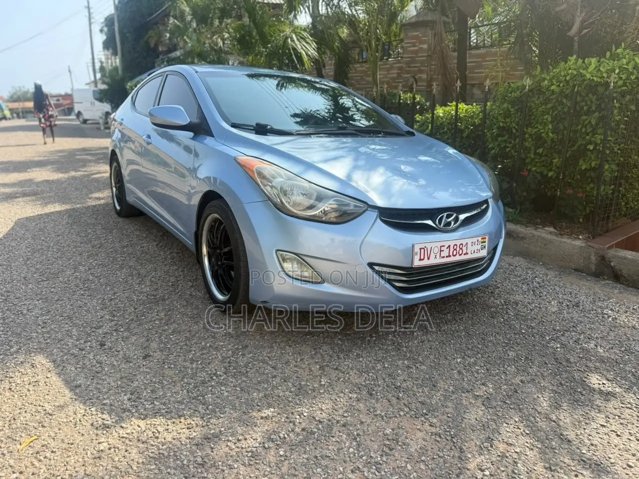 Hyundai Elantra Limited Sedan FWD (1.8L 4cyl 6A) 2013 Blue