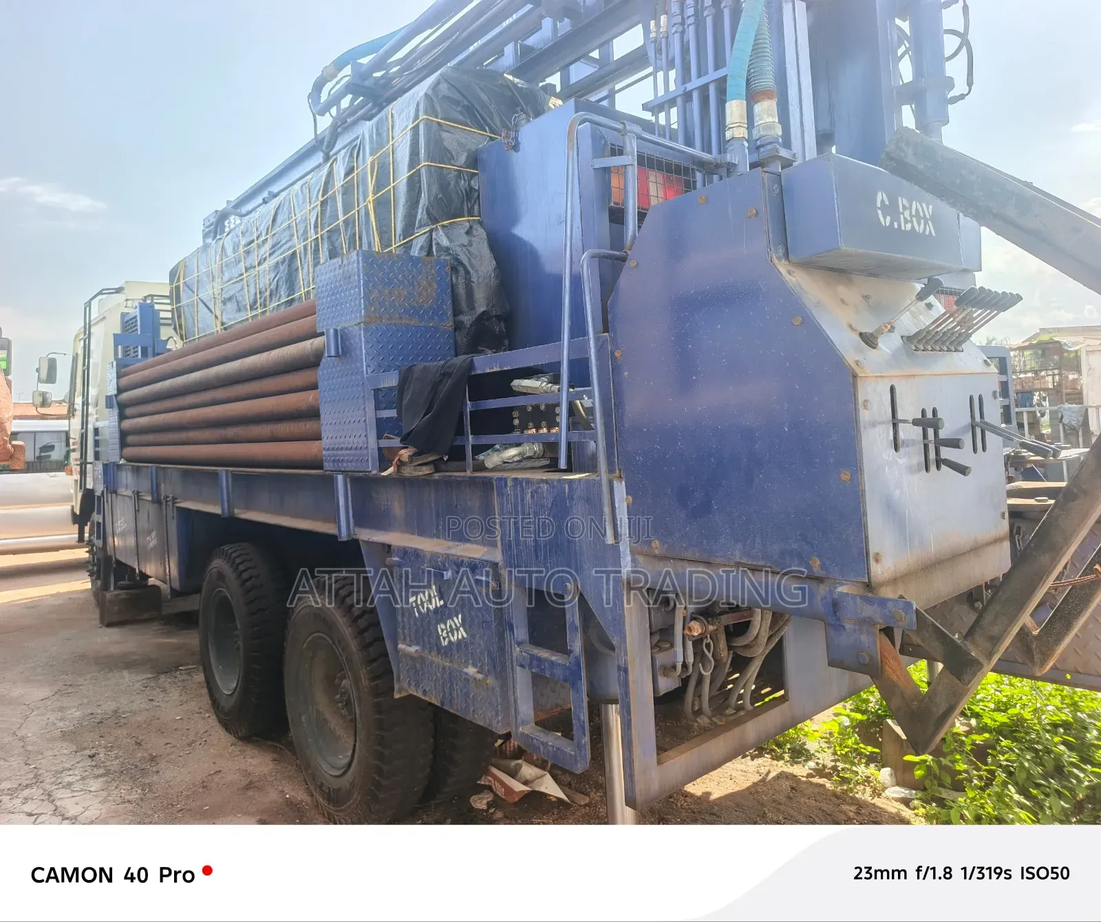 Borehole Truck. For Sale
