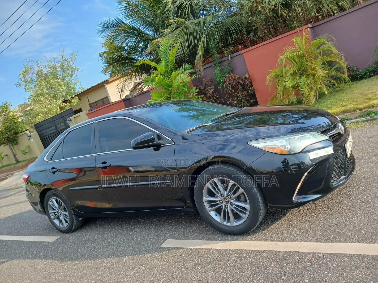 Toyota Camry SE 4dr Sedan (2.5L 4cyl 6A) 2017 Black