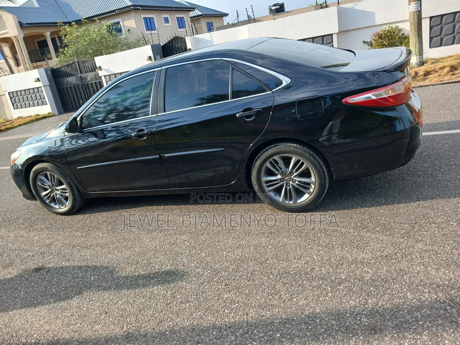 Toyota Camry SE 4dr Sedan (2.5L 4cyl 6A) 2017 Black