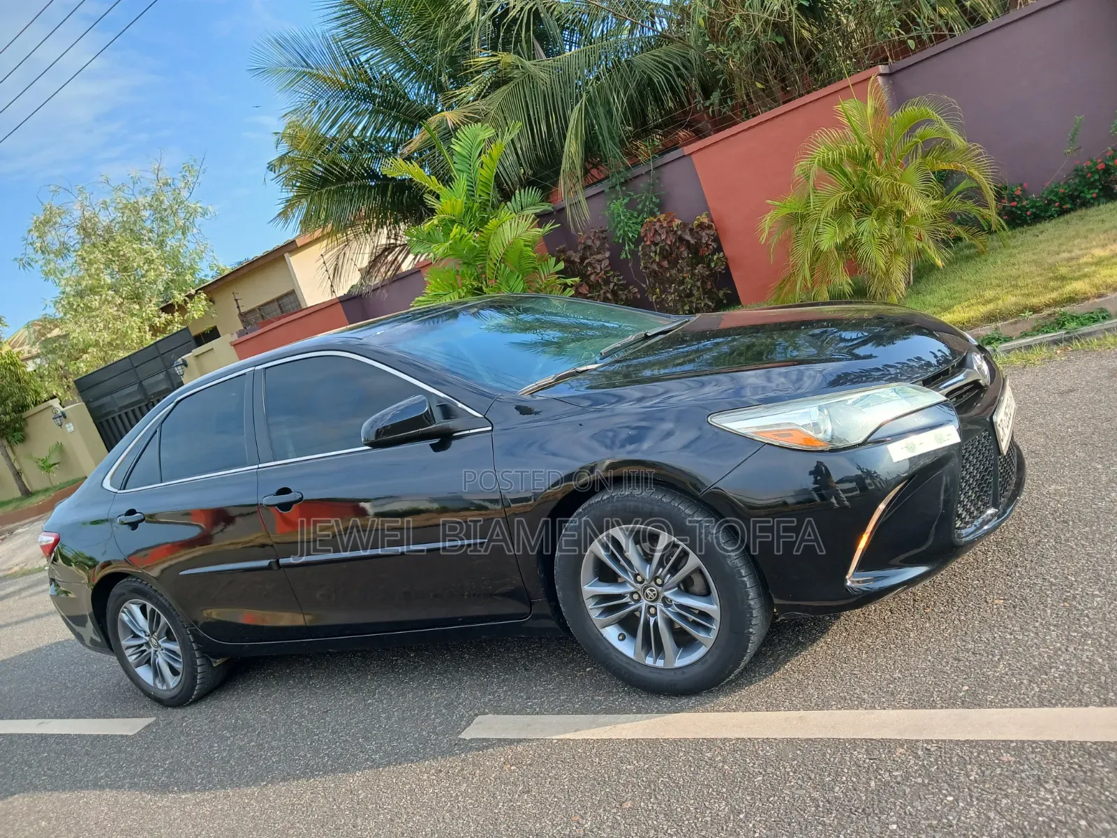 Toyota Camry SE 4dr Sedan (2.5L 4cyl 6A) 2017 Black