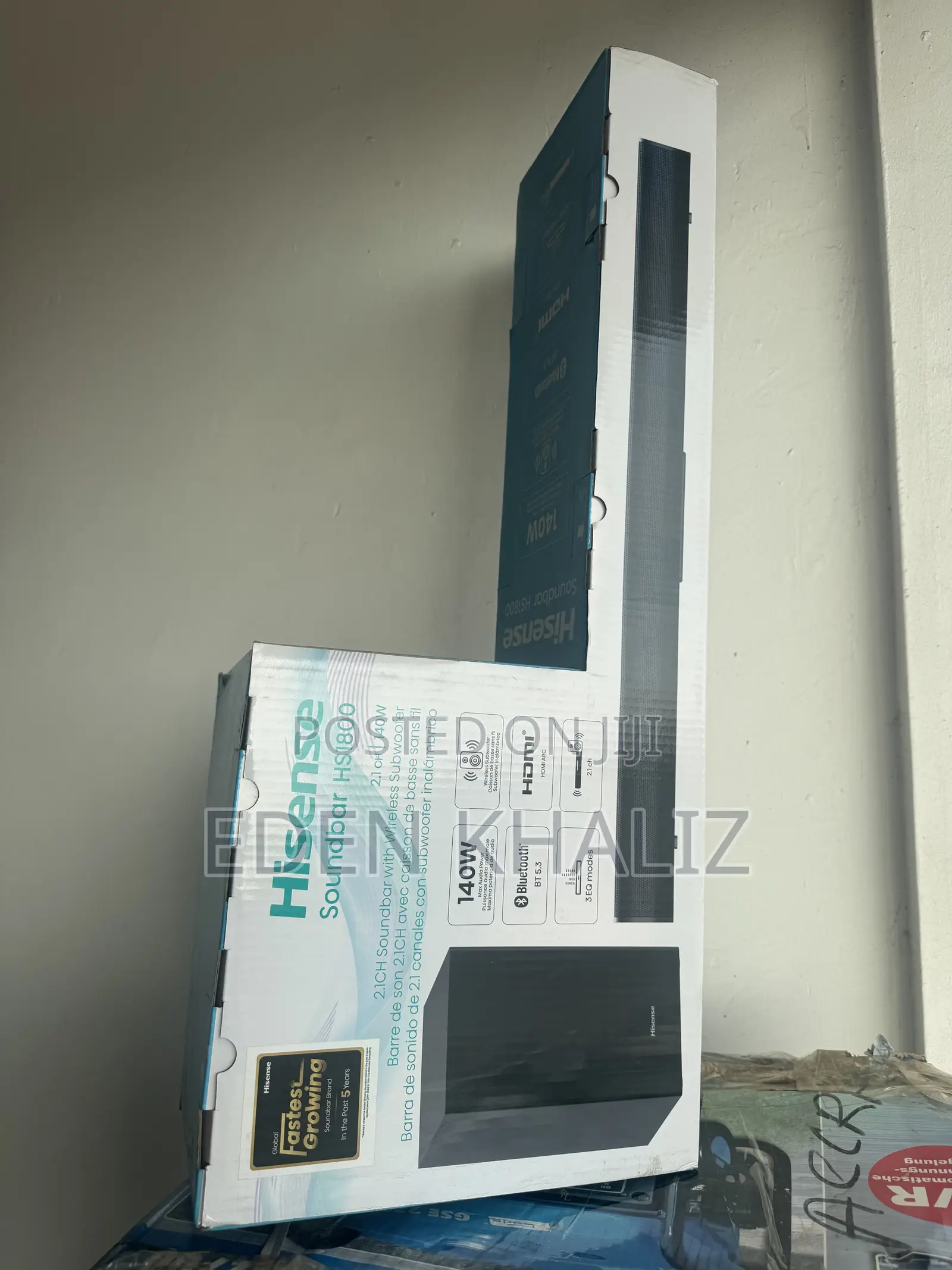 HISENSE SOUNDBAR HS1800 - Brand New! 2.1CH With Wireless Subwoofer