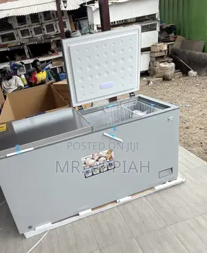 Get Pearl Double Door Chest Freezer(PCF-6040-1A)508Liter,Grau