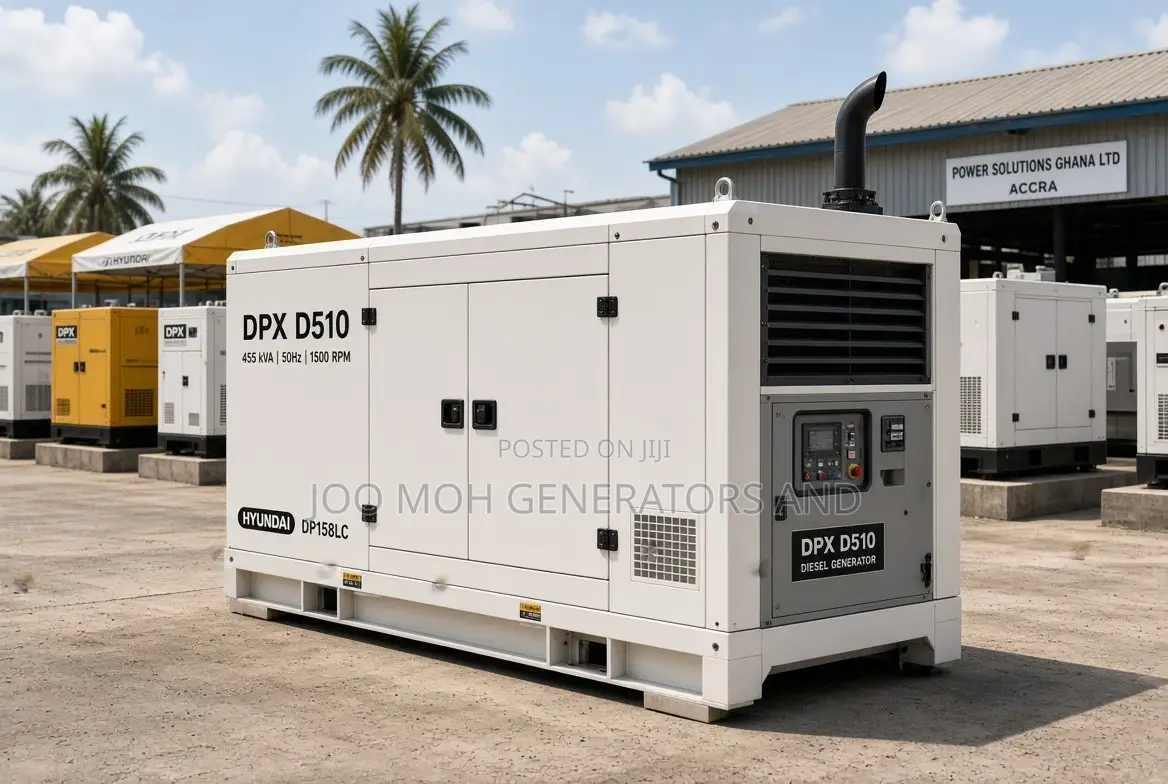 New ORIGINAL HYUNDAI 450/500kva Diesel Generator