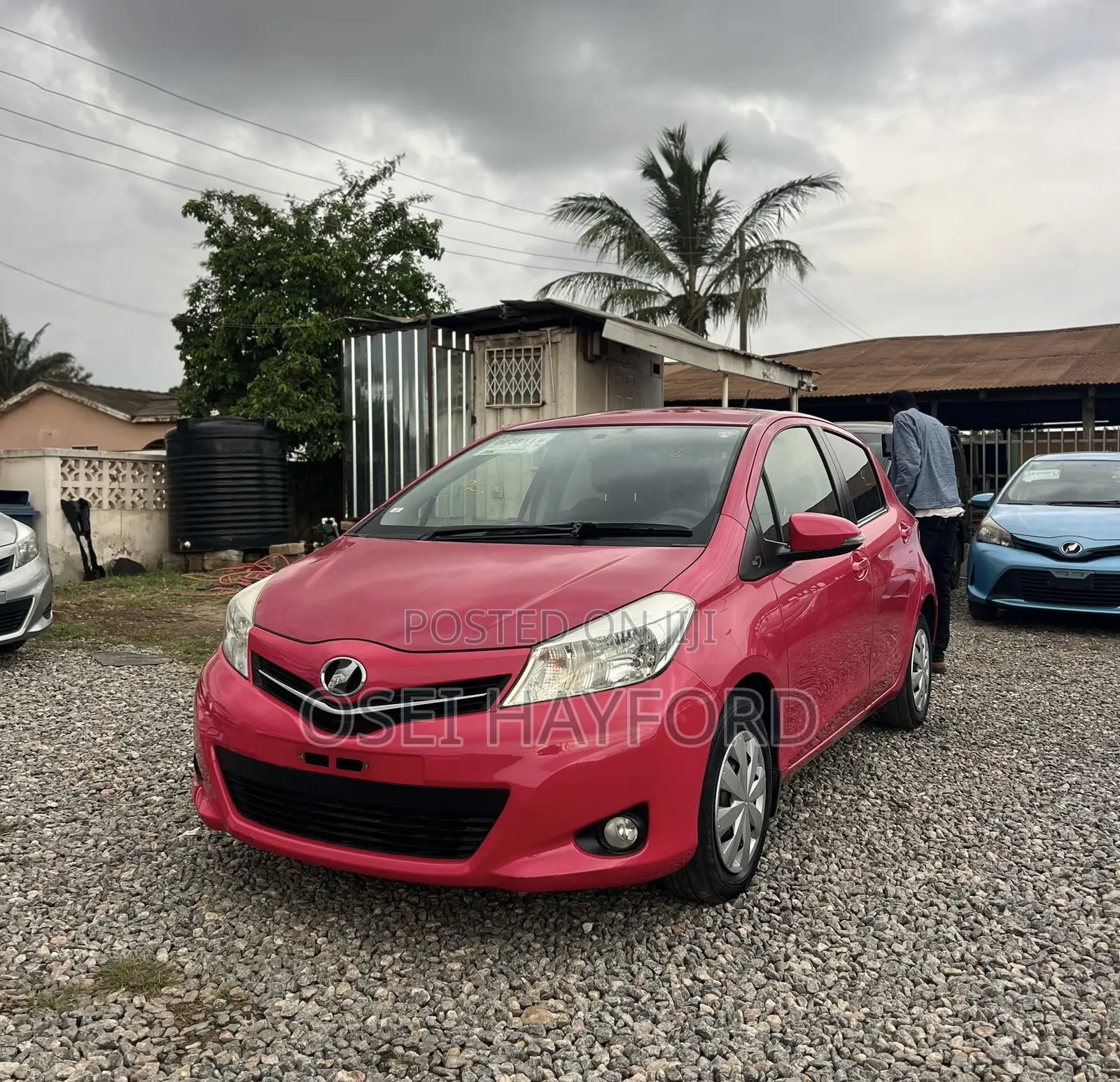 Toyota Vitz 2012 Pink