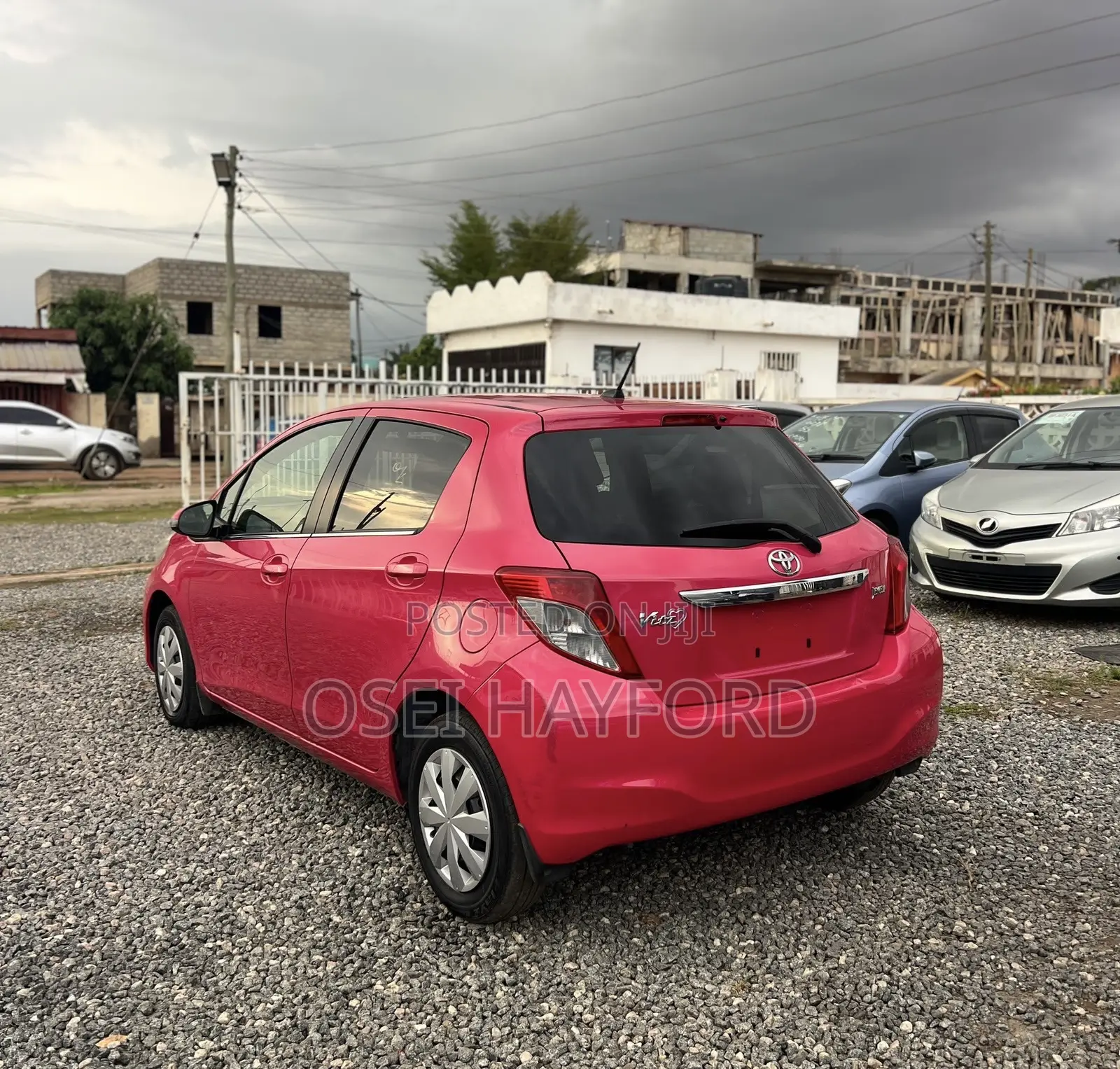 Toyota Vitz 2012 Pink