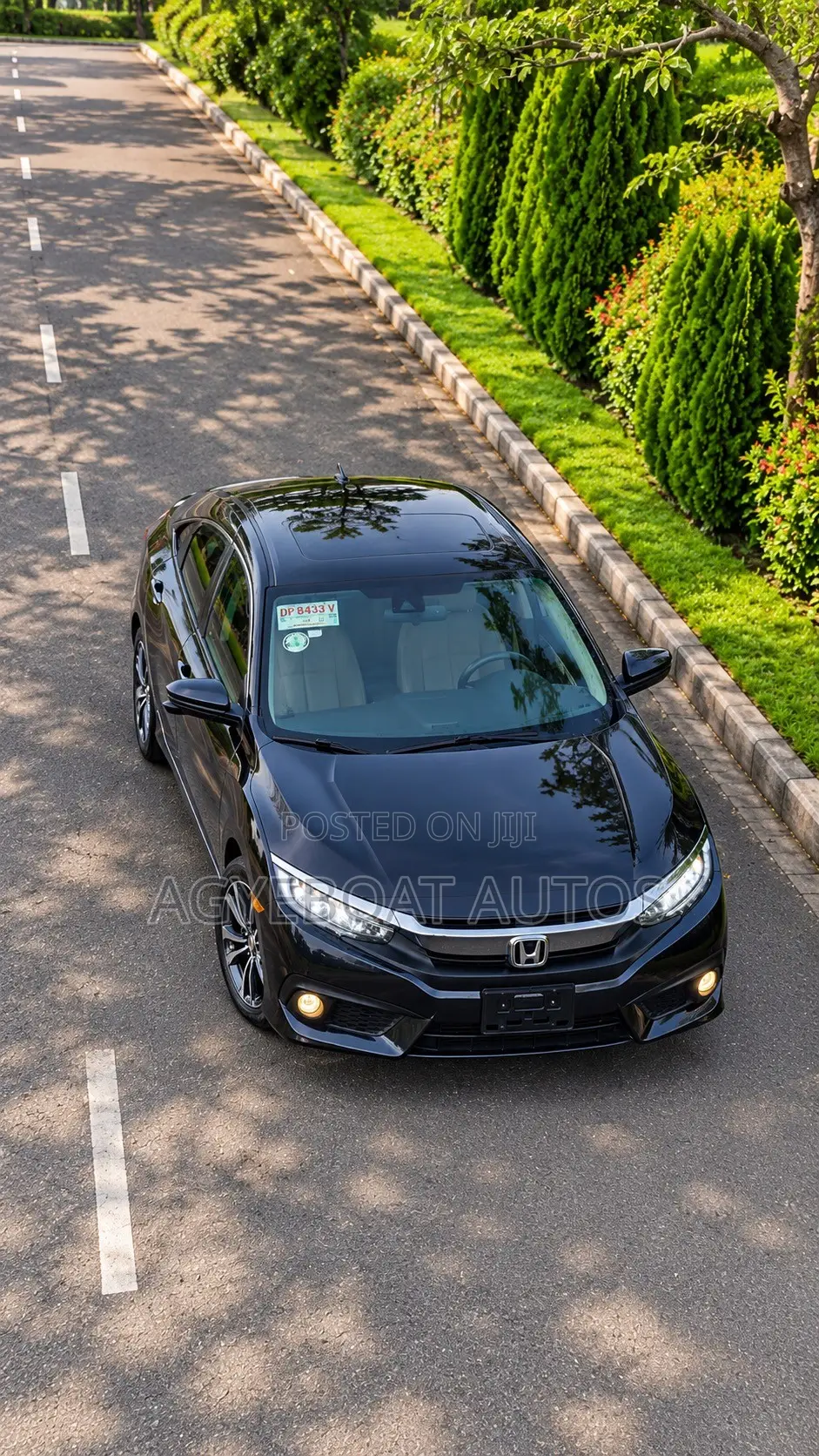 Honda Civic Touring 4dr Sedan (1.5L 4cyl) 2017 Gray