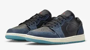 Nike Air Jordan 1Low SE (Dark Obsidian Black)