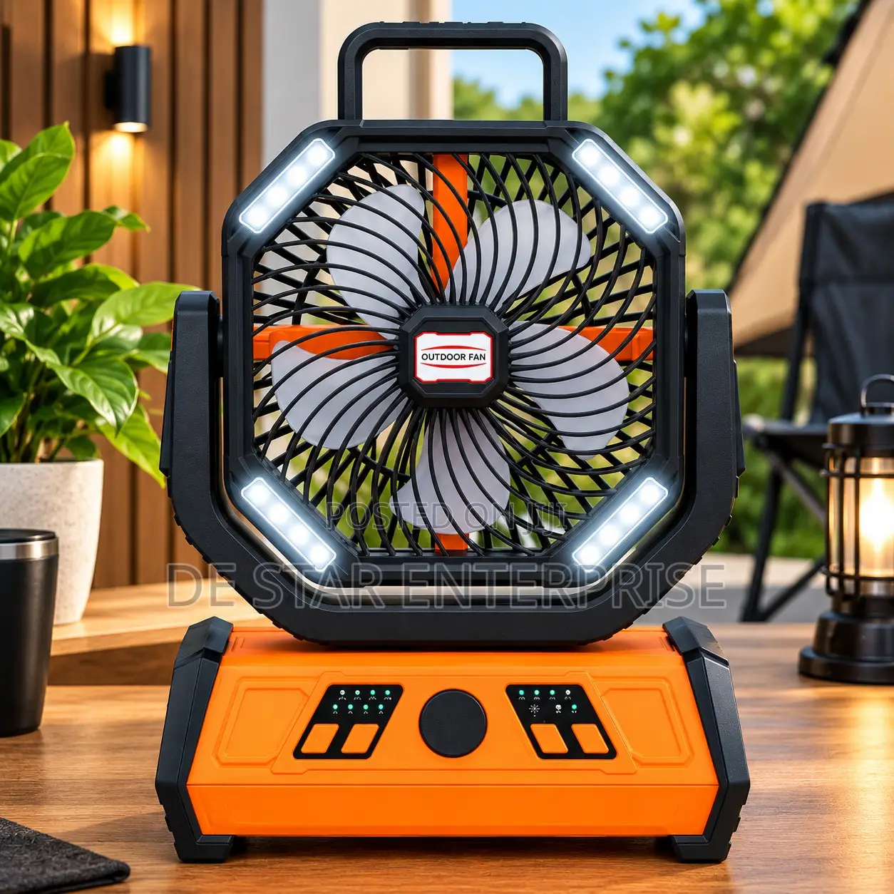 3-in-1 Indoor and Outdoor Fan