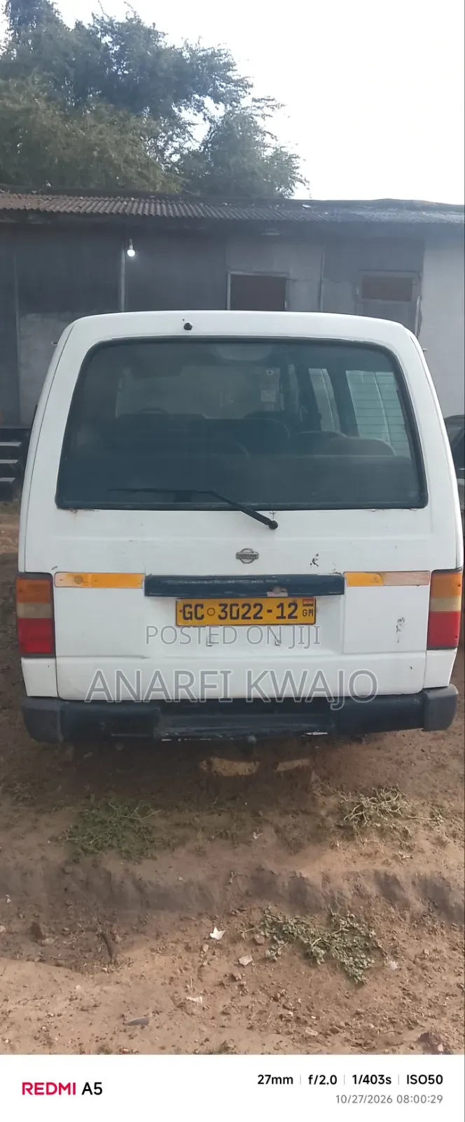 Nissan Caravan (Urvan) 2010 White