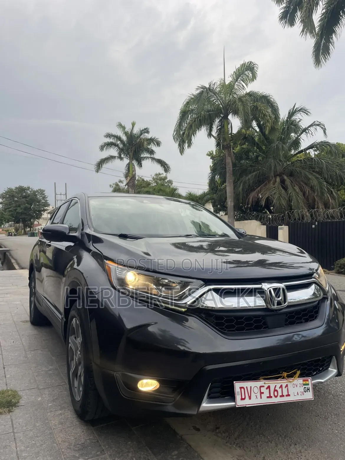 Honda CR-V EX-L 4dr SUV (1.5L 4cyl CVT) 2017 Gray