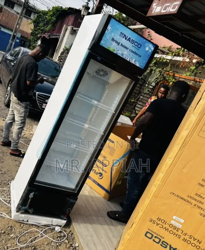 Classic Glass Door Nasco 358Liters Single Door Display Fridge