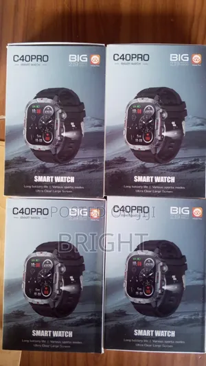 C40 Pro Smart Watch BT Call/Torch Light/Health Monitor