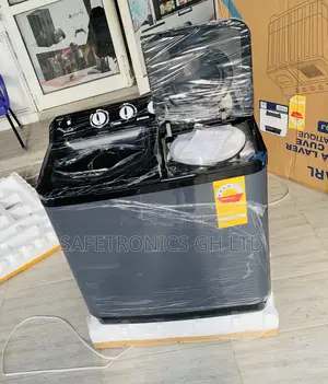 Modest Lasting 12kg Nasco Grey TopLoad Spin-Force WashingMachine