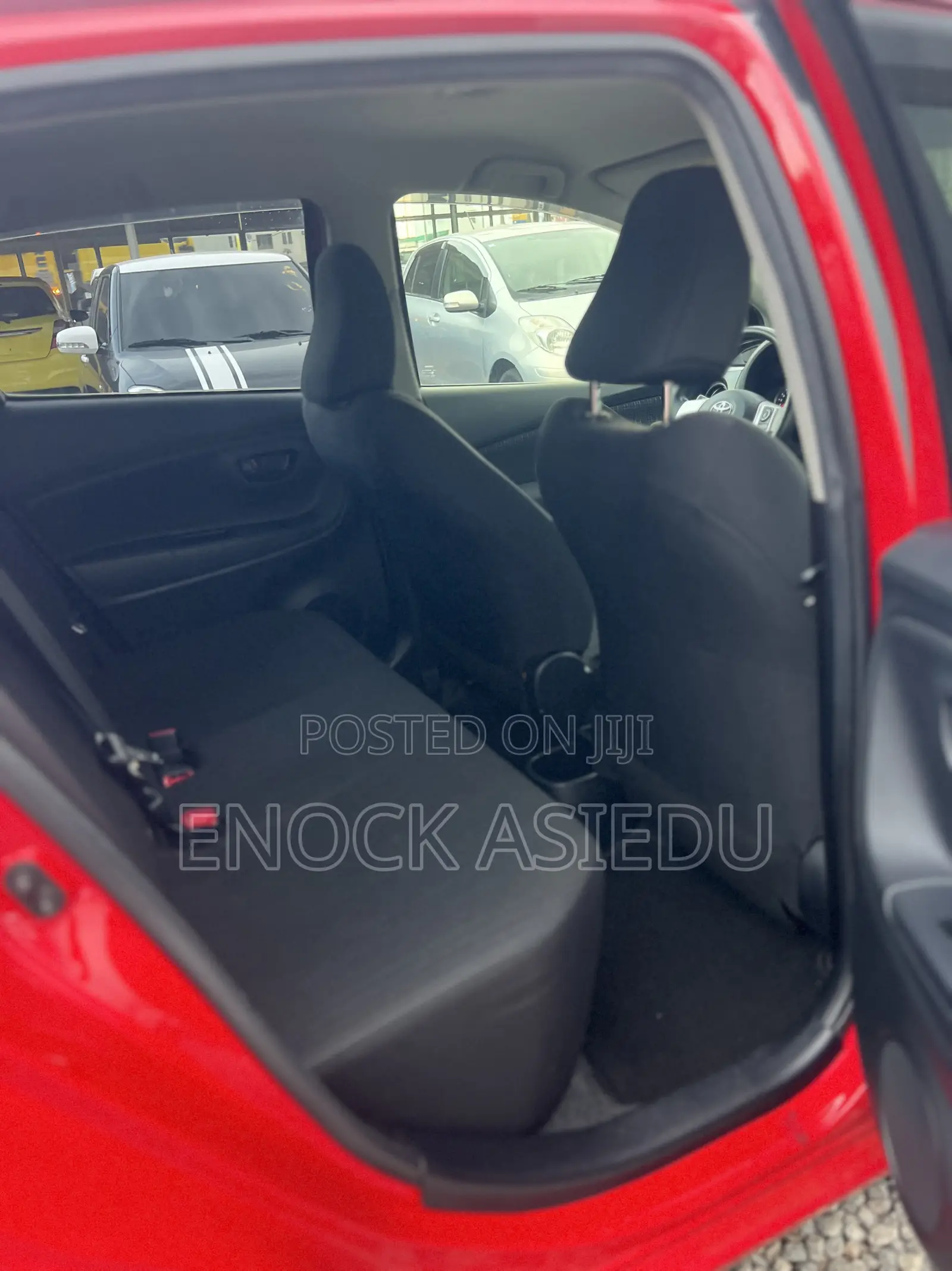 Toyota Vitz 1.3 AWD 3dr 2015 Red
