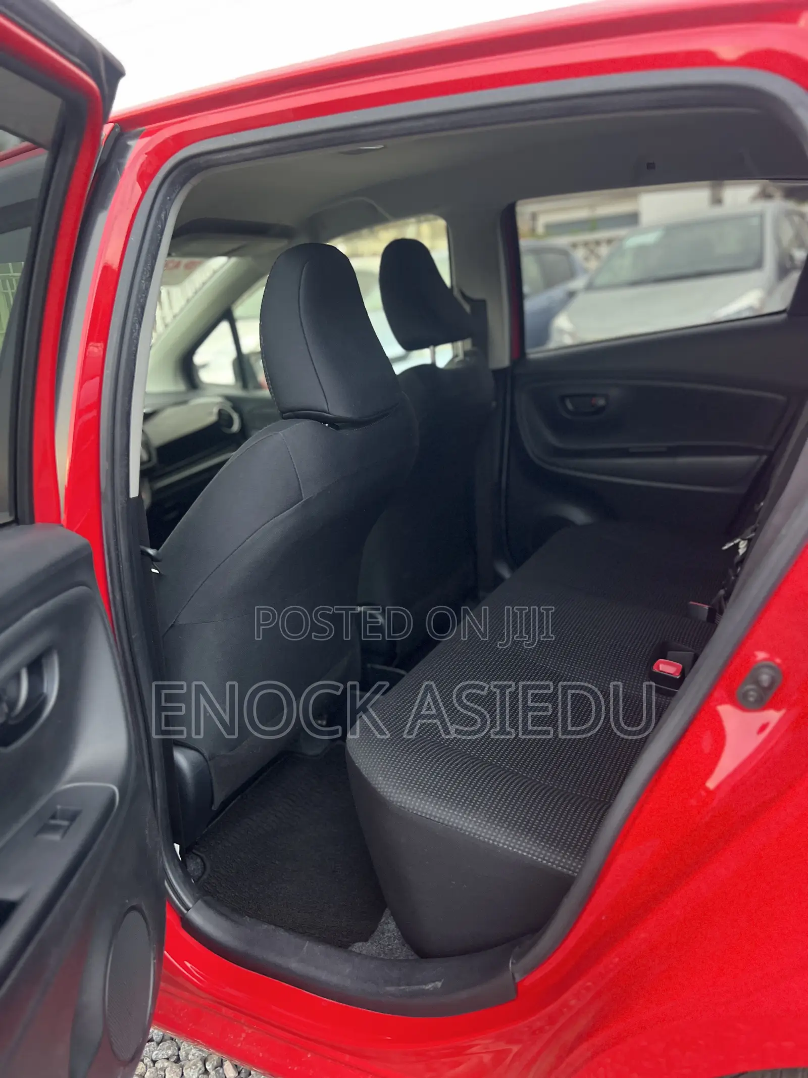 Toyota Vitz 1.3 AWD 3dr 2015 Red