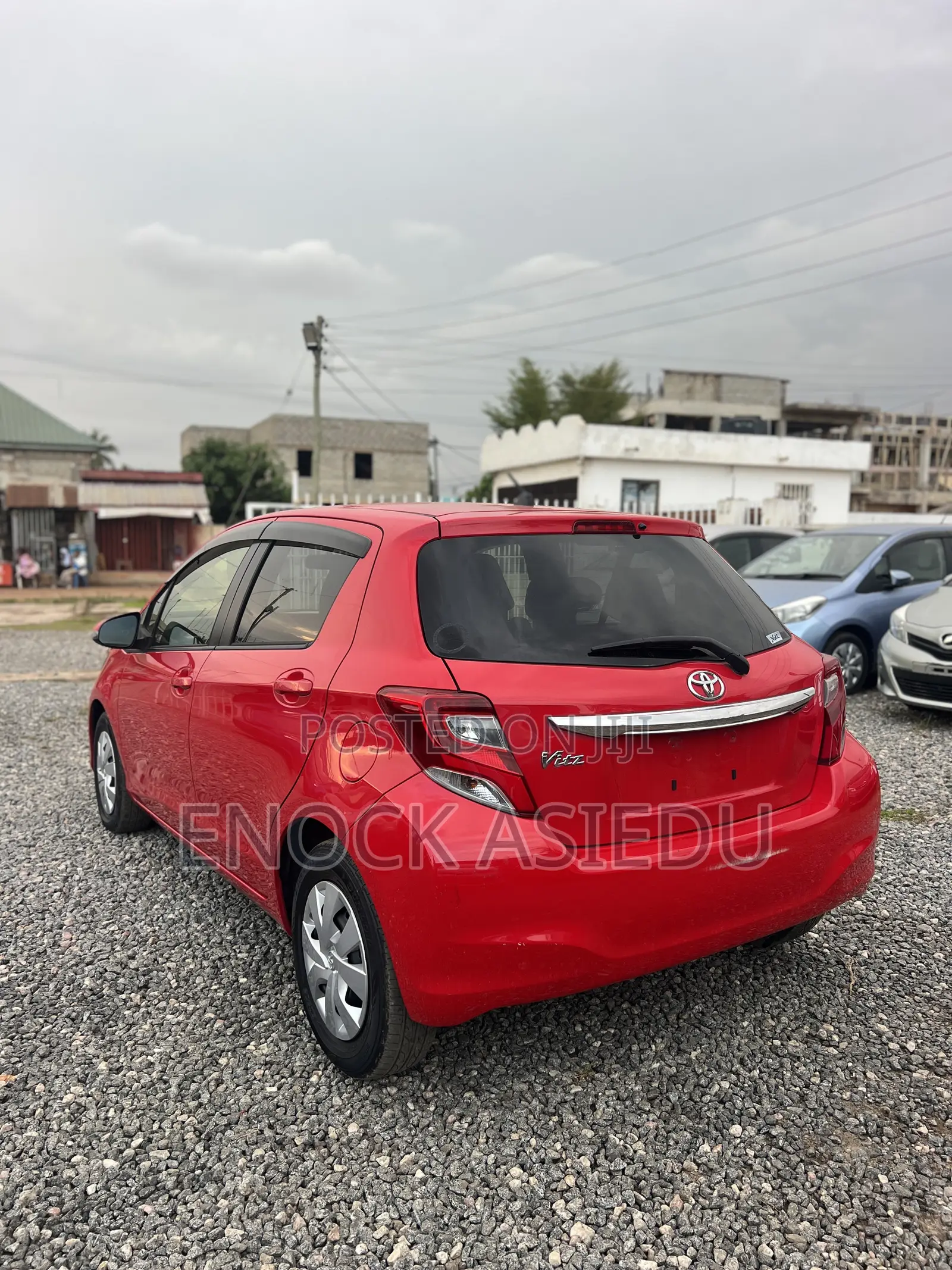 Toyota Vitz 1.3 AWD 3dr 2015 Red