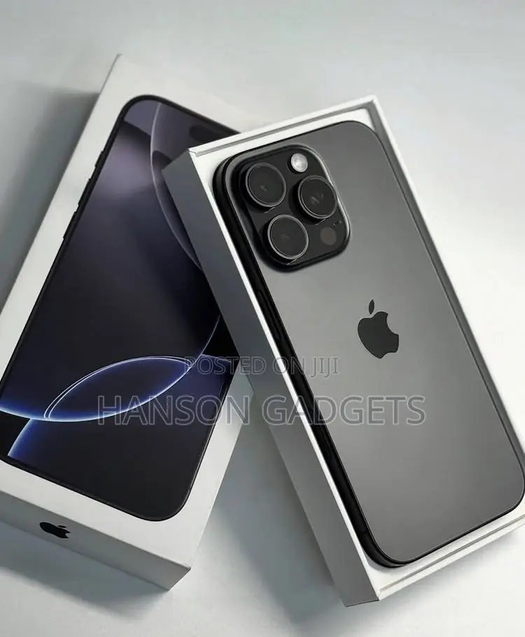 New Apple iPhone 16 Pro Max 1 TB Black