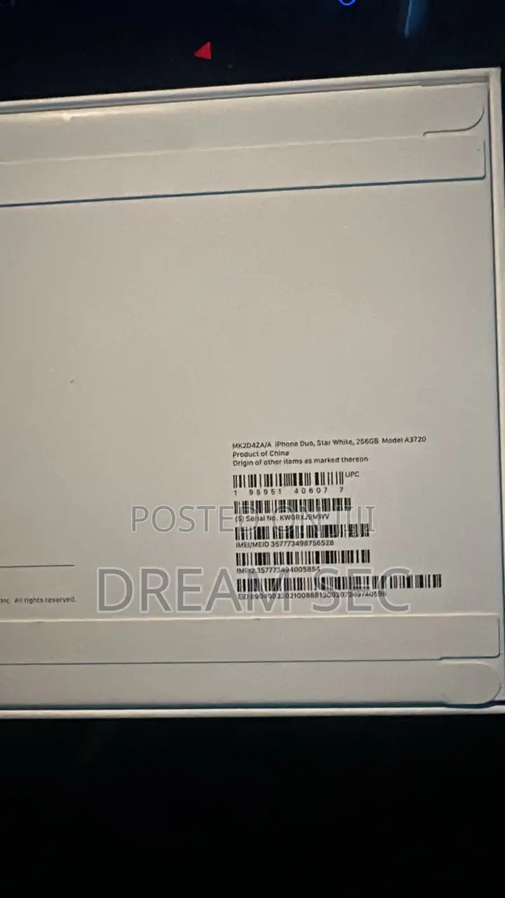 New Apple iPhone Duo 256 GB White