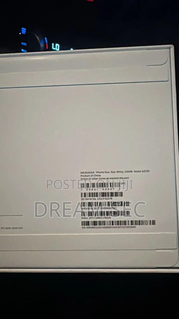 New Apple iPhone Duo 256 GB White
