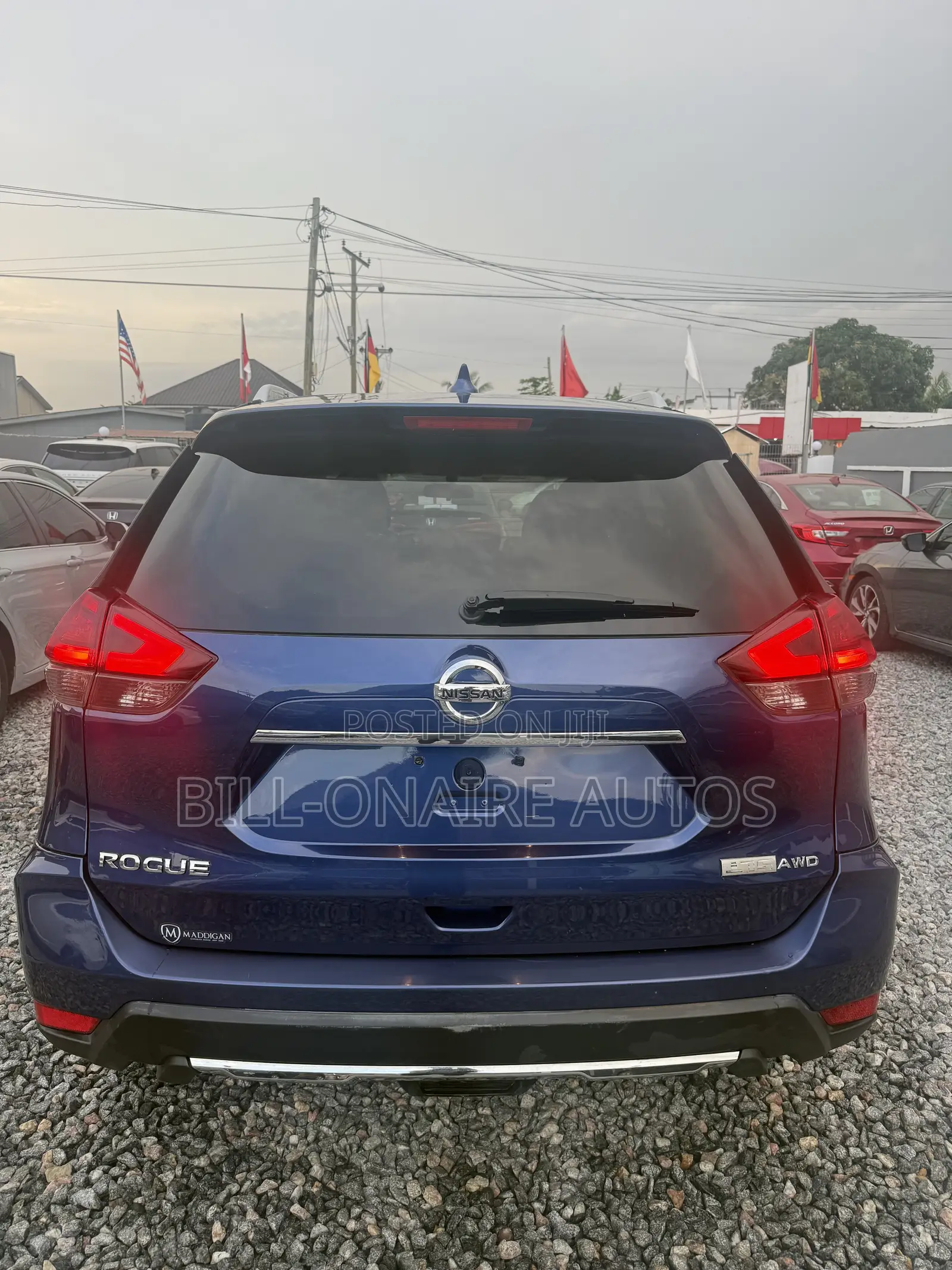 Nissan Rogue SL AWD 2017 Blue
