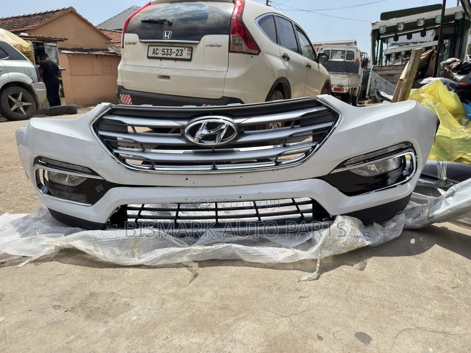 Hyundai Santafe 2017 2018 Front Bumper Complete
