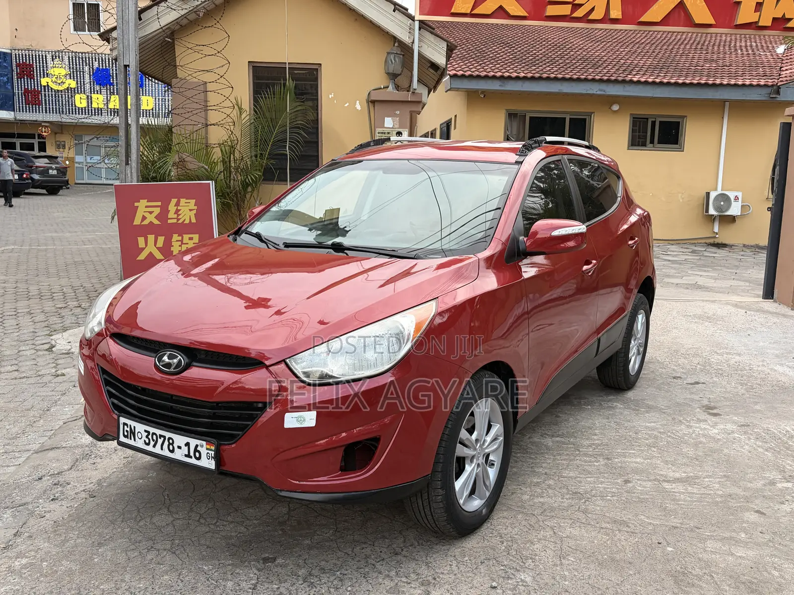 Hyundai Tucson 2013 Red