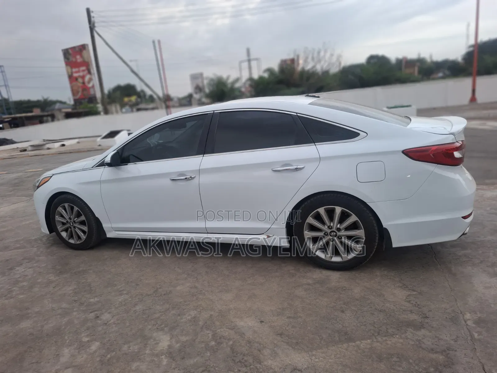 Hyundai Sonata Limited Sedan FWD (2.4L 4cyl 6A) 2017 White