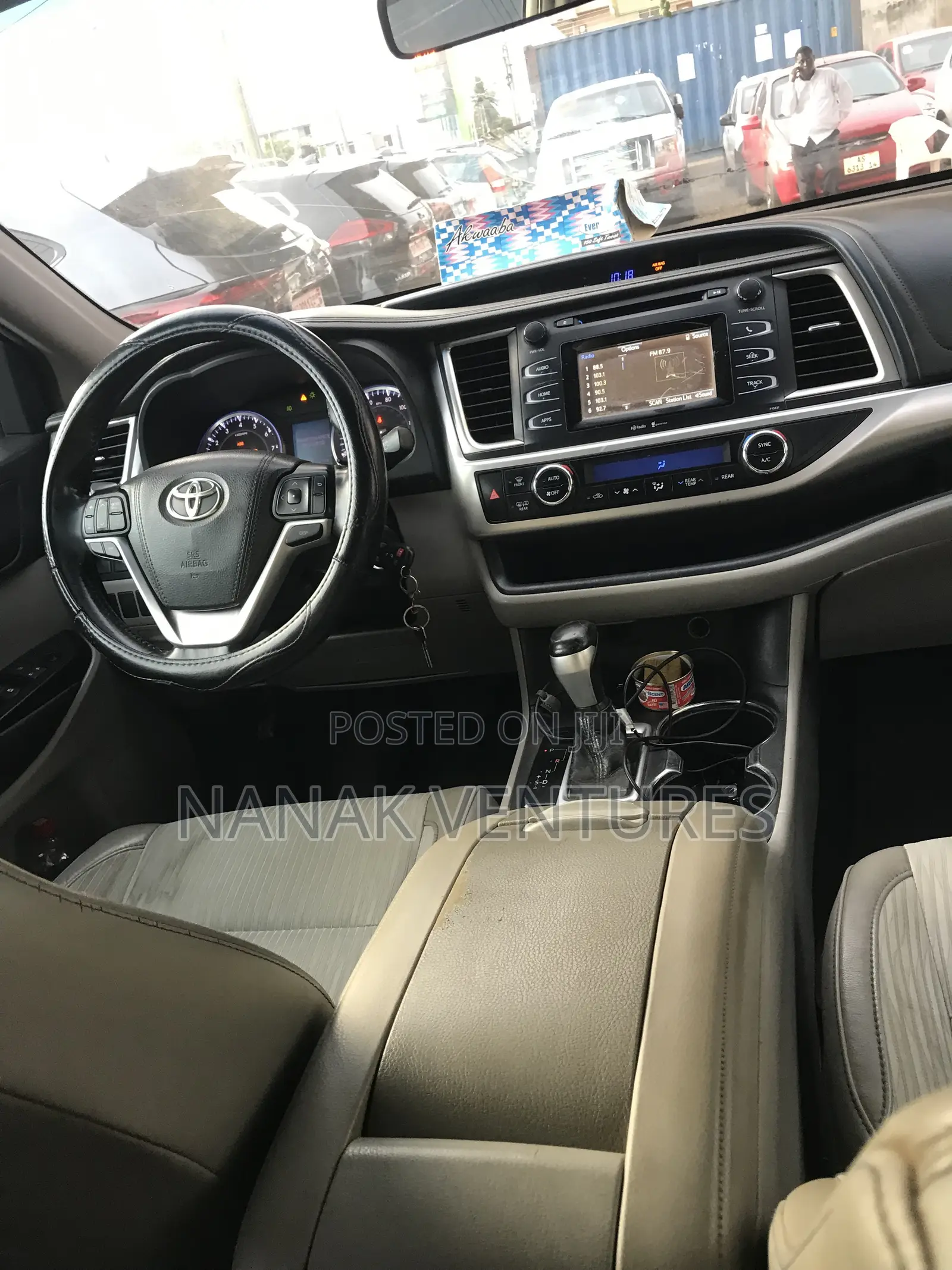 Toyota Highlander Limited V6 4x2 (3.5L 6cyl 6A) 2016 Silver