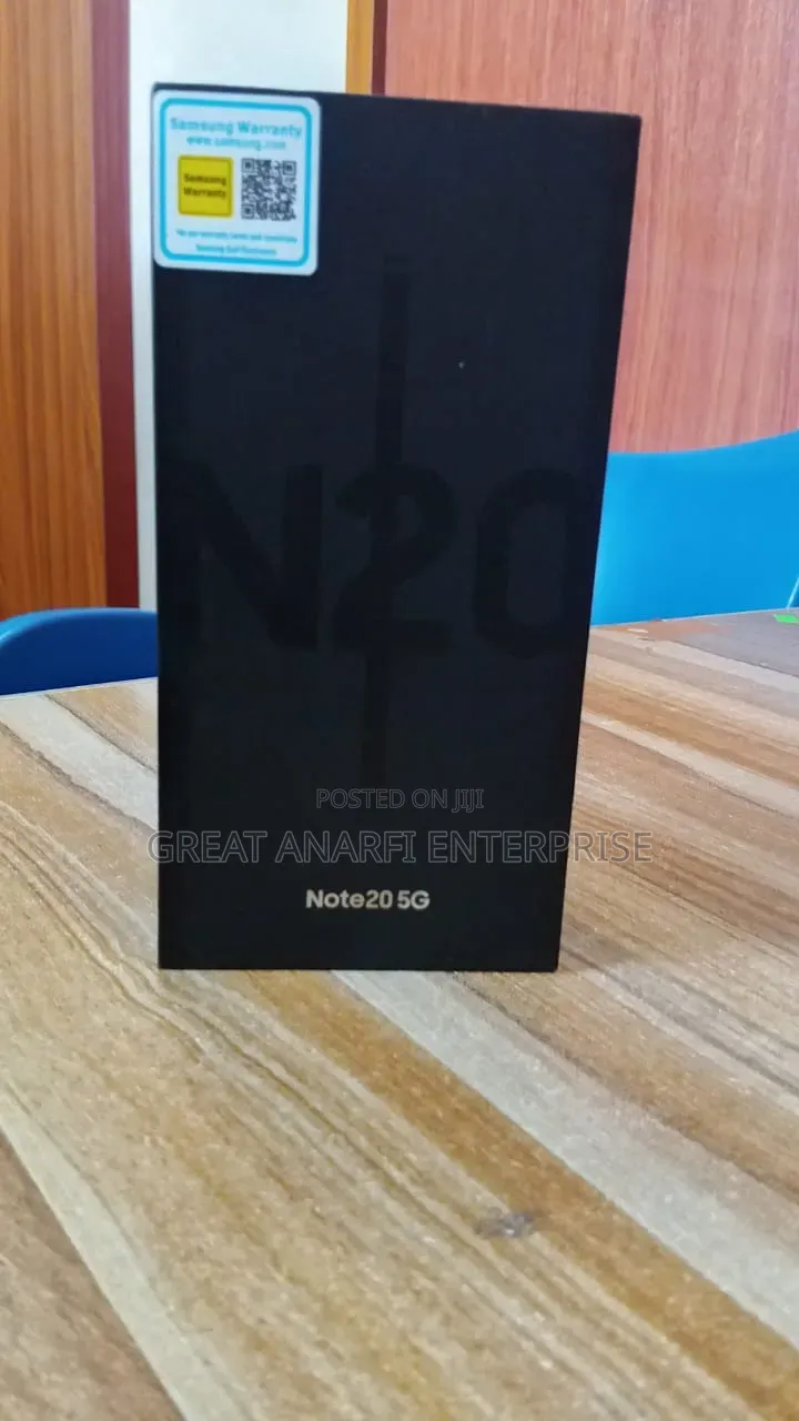 New Samsung Galaxy Note 20 5G 128 GB Black