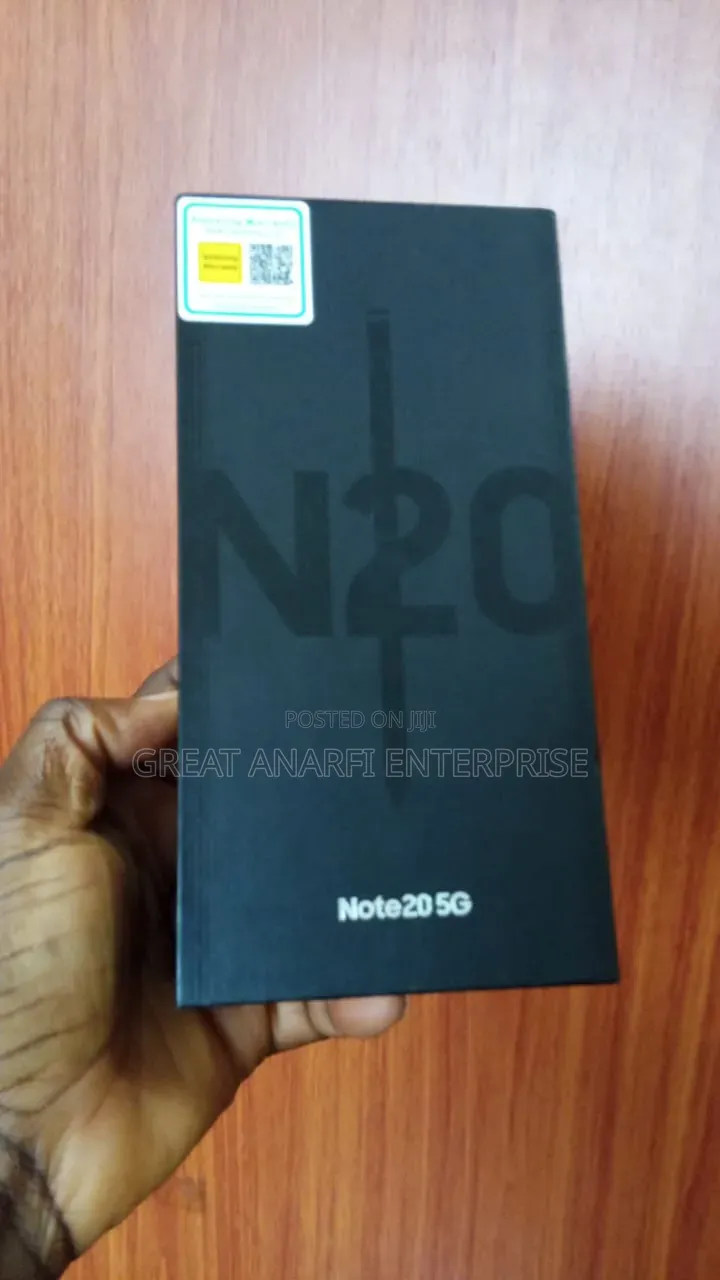 New Samsung Galaxy Note 20 5G 128 GB Black