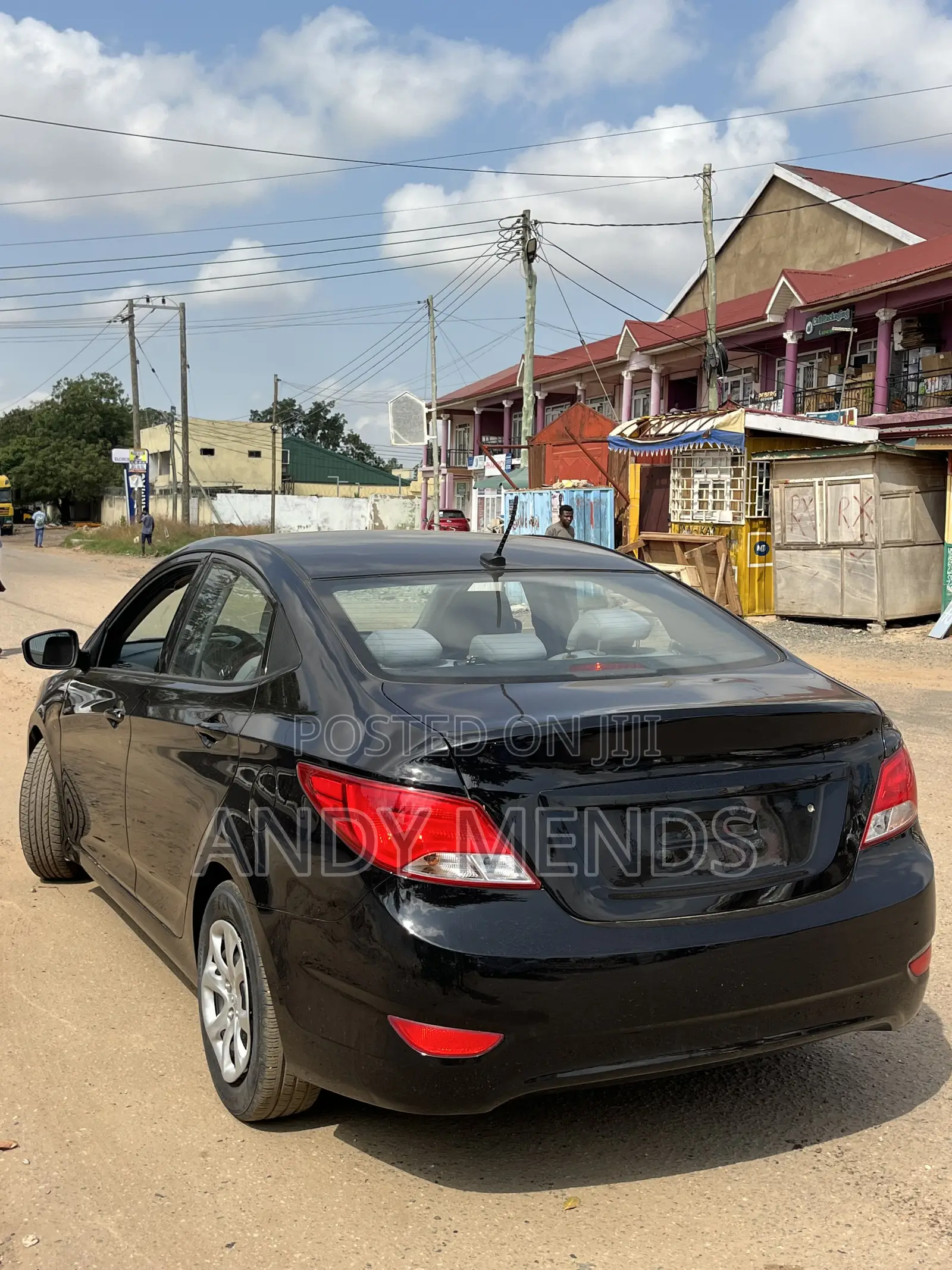 Hyundai Accent 2015 Black