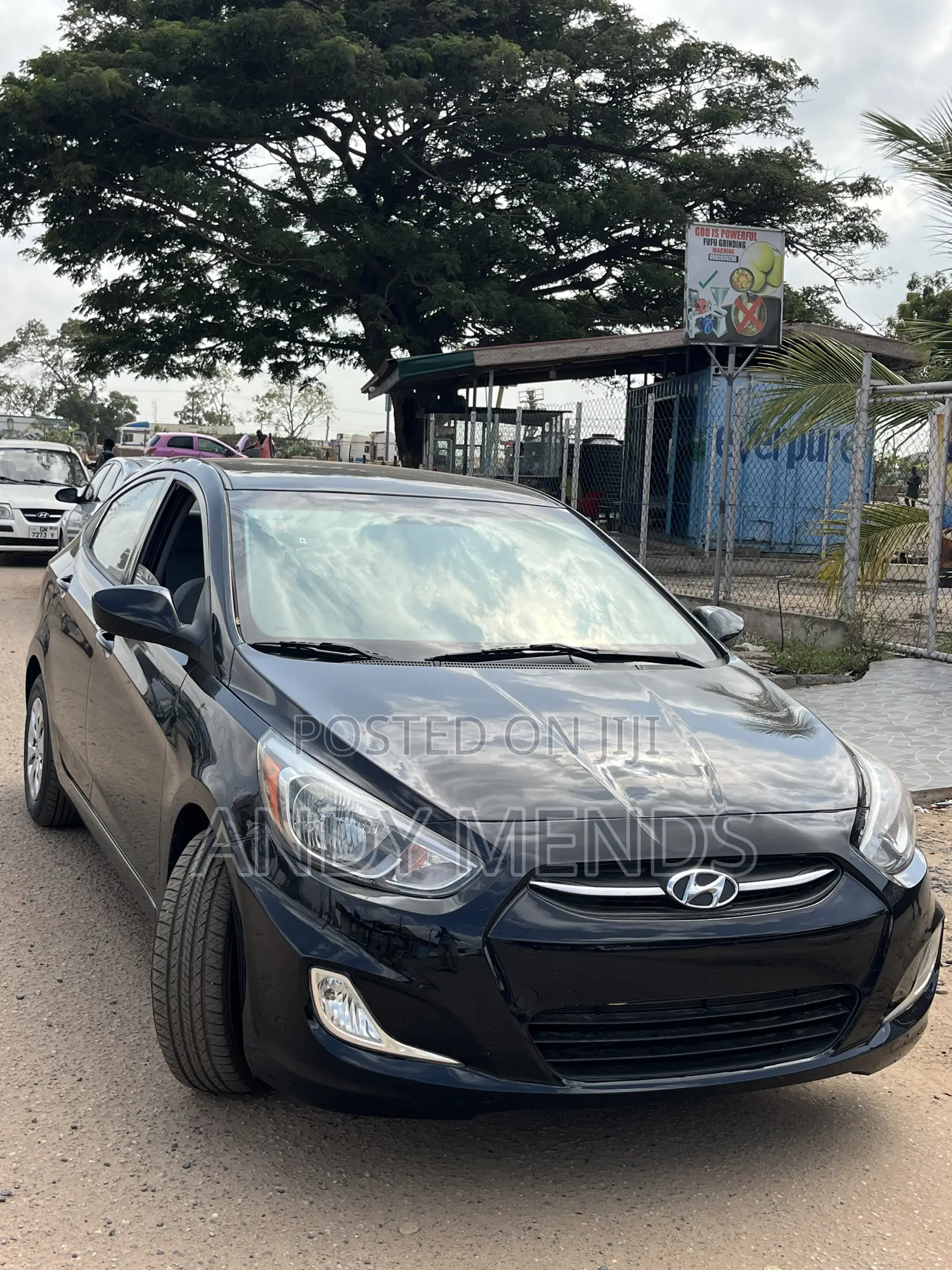 Hyundai Accent 2015 Black