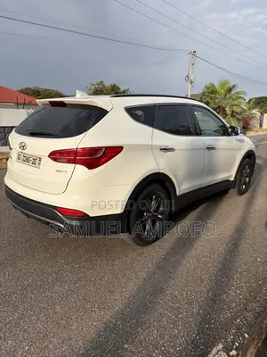 Hyundai Santa Fe Limited 4dr SUV (3.3L 6cyl 6A) 2015 White
