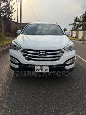 Hyundai Santa Fe Limited 4dr SUV (3.3L 6cyl 6A) 2015 White