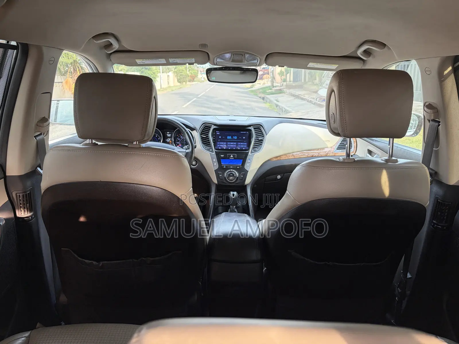Hyundai Santa Fe Limited 4dr SUV (3.3L 6cyl 6A) 2015 White