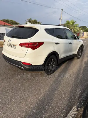 Hyundai Santa Fe Limited 4dr SUV (3.3L 6cyl 6A) 2015 White