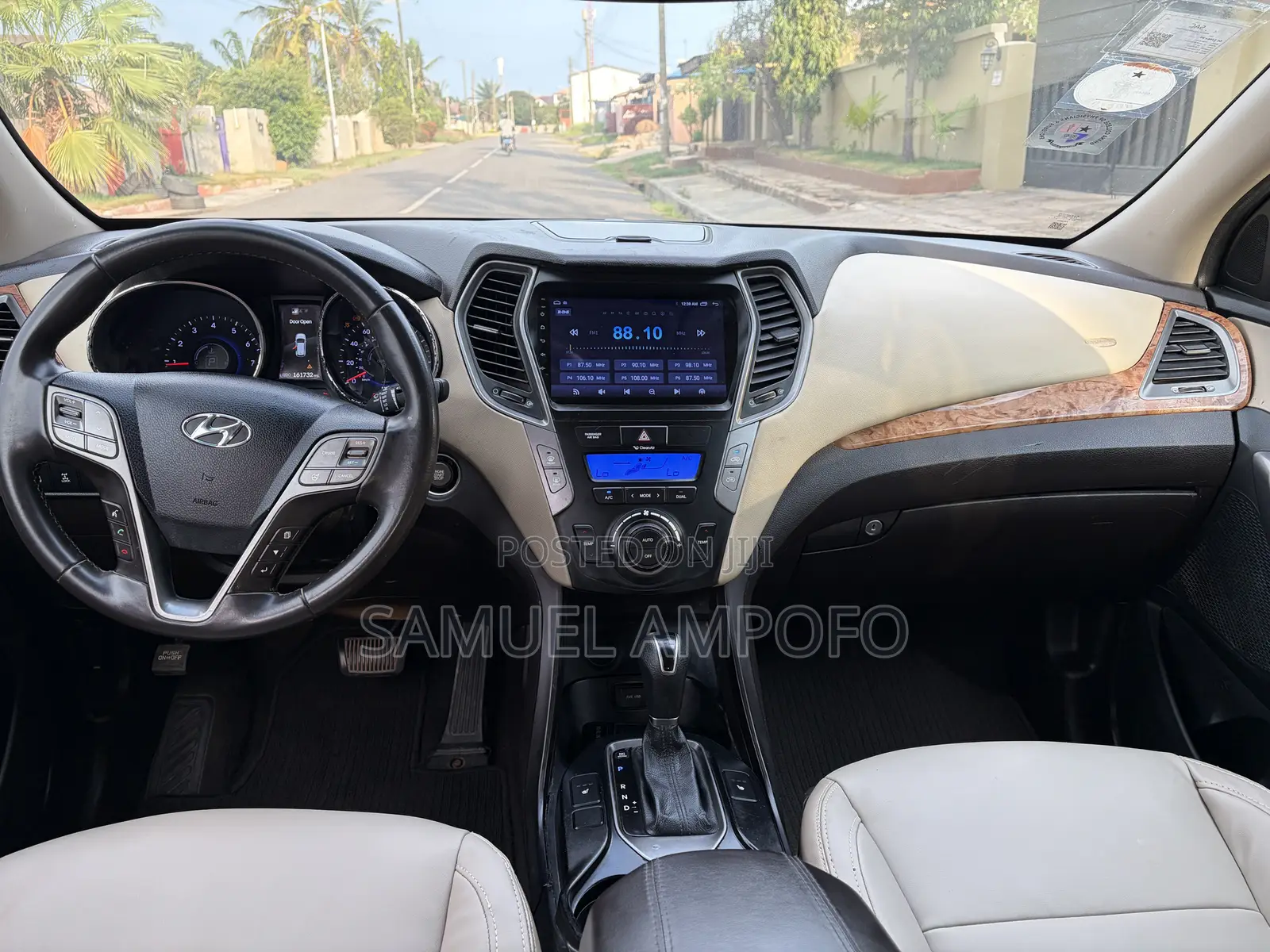 Hyundai Santa Fe Limited 4dr SUV (3.3L 6cyl 6A) 2015 White